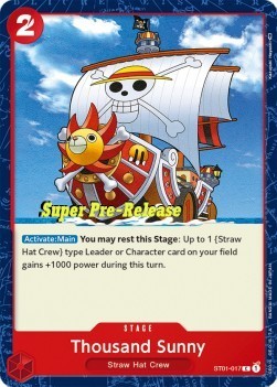 Thousand Sunny (ST01-017) (V.2) ST01 Common Near Mint Englisch