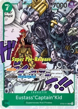 Eustass"Captain"Kid (ST02-013) (V.2) ST-02 Super Rare Near Mint Englisch