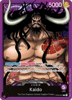 Kaido (ST04-001) (V.1) ST-04 Leader Excellent Englisch