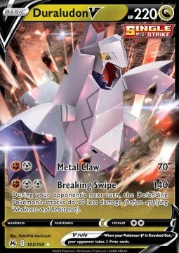 Duraludon V CRZ-103 Ultra Rare Excellent Deutsch