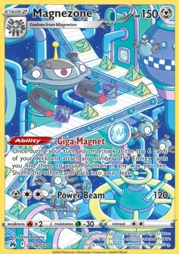 Magnezone CRZ-GG18 Holo Rare Near Mint Deutsch