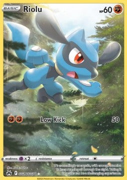 Riolu CRZ-GG26 Holo Rare Excellent Englisch