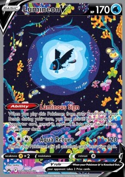 Lumineon V CRZ-GG39 Ultra Rare Good Deutsch