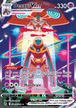 Deoxys VMAX CRZ-GG45 Ultra Rare Excellent Deutsch