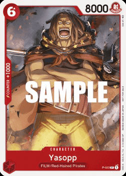 Yasopp (P-023) P Promo Near Mint Englisch