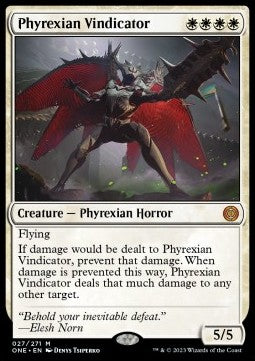 Phyrexian Vindicator ONE-27 Mythic Near Mint Englisch