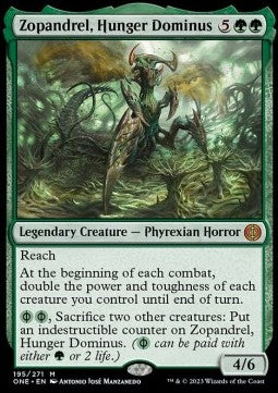 Zopandrel, Hunger Dominus ONE-195 Mythic Excellent Englisch