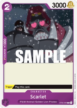 Scarlet (ST05-009) ST-05 Common Near Mint Englisch