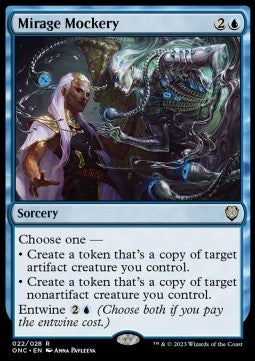 Mirage Mockery ONC-22 Rare Excellent Deutsch Foil