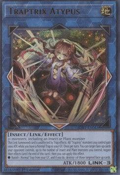 Fallenstellerin Atypus SDBT-043 Ultra Rare Excellent Deutsch 1. Auflage