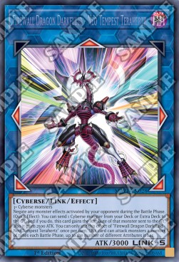 Firewall Dragon Darkfluid - Neo Tempest Terahertz MAZE-028 Ultra Rare Near Mint Englisch 1. Auflage