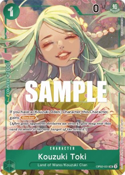 Kouzuki Toki (OP02-031) (V.2) OP02 Alternate Art Near Mint Englisch