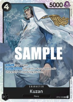 Kuzan (OP02-096) (V.1) OP02 Super Rare Boosterfrisch Englisch