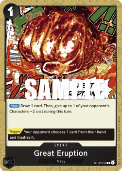 Great Eruption (ST06-015) ST-06 Common Excellent Englisch