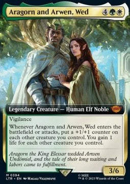 Aragorn and Arwen, Wed XLTR-394 Mythic Excellent Englisch