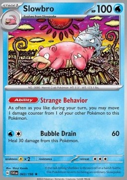Slowbro SVI-043 Rare Excellent Englisch