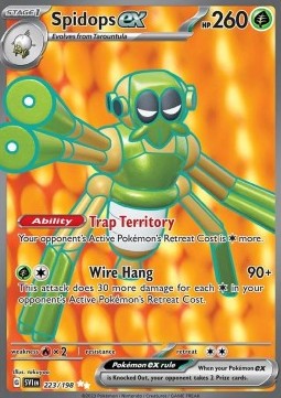 Spinsidias ex SVI-223 Ultra Rare Near Mint Deutsch