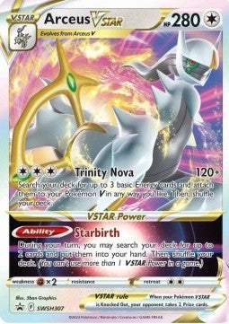 Arceus VSTAR SWSH-307 Promo Near Mint Deutsch