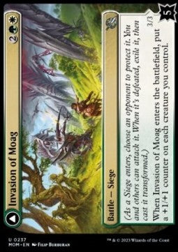 Invasion of Moag // Bloomwielder Dryads MOM-237 Uncommon Near Mint Deutsch