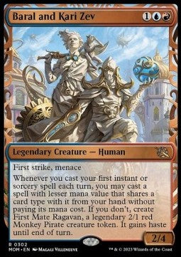 Baral and Kari Zev XMOM-302 Rare Excellent Englisch