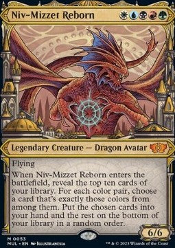 Niv-Mizzet Reborn MUL-53 Mythic Near Mint Englisch
