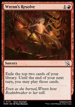 Wrenn's Resolve MOM-173 Common Excellent Englisch