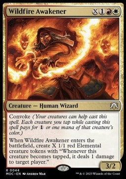Wildfire Awakener MOC-44 Rare Near Mint Englisch