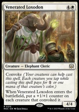 Venerated Loxodon MOC-215 Rare Excellent Englisch
