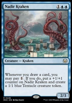 Nadir Kraken MOC-228 Rare Excellent Englisch
