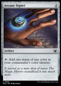 Arcane Signet MOC-348 Common Good Englisch