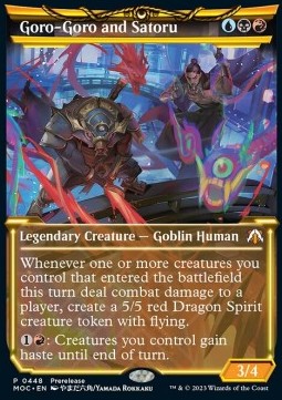 Goro-Goro and Satoru (V.2) XMOC-448 Mythic Near Mint Englisch