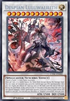Despianische Luluwalilith CYAC-DE042 Secret Rare Near Mint Deutsch 1. Auflage