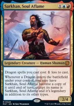 Sarkhan, Soul Aflame MAT-46 Mythic Near Mint Englisch