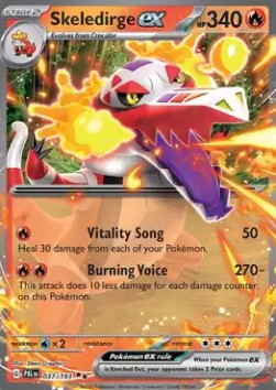 Skelokrok ex PAL-037 Double Rare Good Deutsch