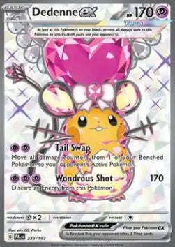 Dedenne ex PAL-239 Ultra Rare Good Deutsch
