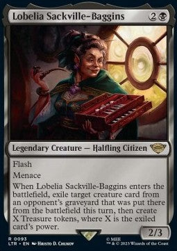 Lobelia Sackville-Baggins LTR-93 Rare Near Mint Englisch