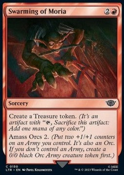 Swarming of Moria LTR-150 Common Near Mint Englisch