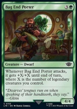 Bag End Porter LTR-153 Common Excellent Englisch