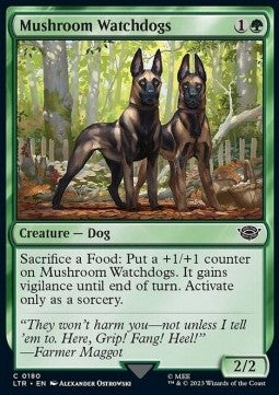 Mushroom Watchdogs LTR-180 Common Near Mint Englisch Foil