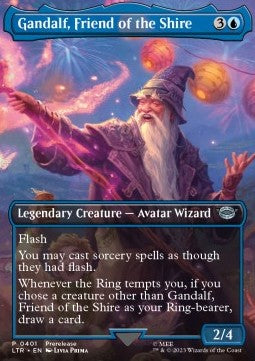 Gandalf, Freund des Auenlands XLTR-401 Uncommon Excellent Deutsch Foil
