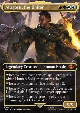 Aragorn, the Uniter XLTR-434 Mythic Near Mint Englisch