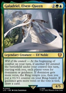 Galadriel, Elven-Queen LTC-3 Mythic Near Mint Englisch