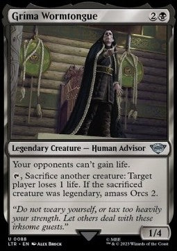 Gríma Wormtongue LTR-88 Uncommon Near Mint Englisch