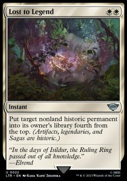 Lost to Legend LTR-22 Uncommon Near Mint Englisch