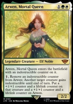 Arwen, Mortal Queen LTR-193 Mythic Near Mint Englisch Foil