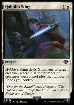 Hobbit's Sting LTR-20 Common Near Mint Englisch Foil
