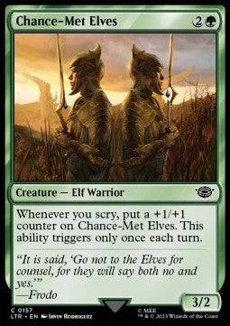 Chance-Met Elves LTR-157 Common Excellent Englisch Foil