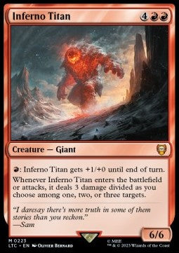 Inferno Titan LTC-223 Mythic Near Mint Englisch