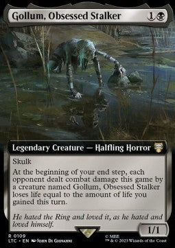 Gollum, Obsessed Stalker XLTC-109 Rare Near Mint Englisch