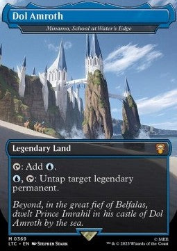 Minamo, School at Water's Edge (V.1) XLTC-369 Mythic Near Mint Englisch Foil